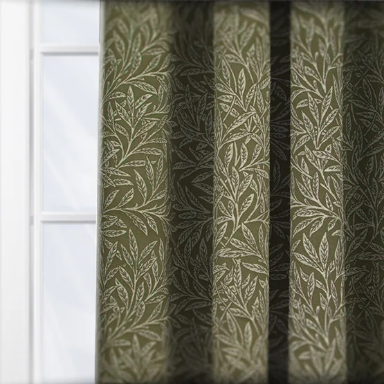 William Morris At Home Willow Woven Sage curtain