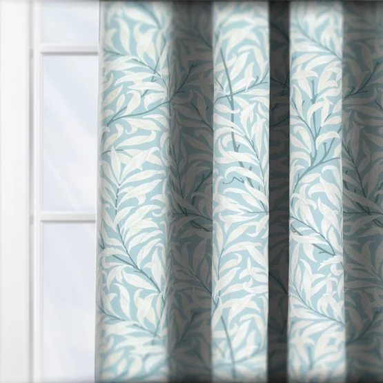 William Morris Willow Boughs Dove curtain