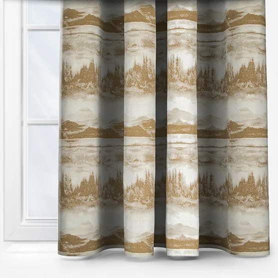 Amaro Ochre curtain