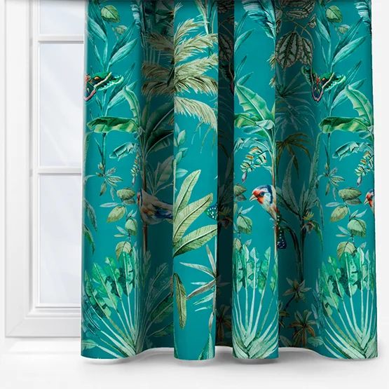 Fiji Teal curtain