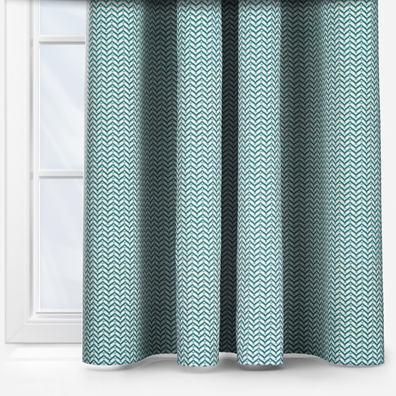 Ashley Wilde Galatzo Indigo curtain