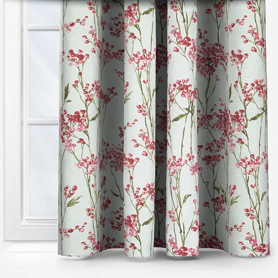 Hawthorn Cranberry curtain