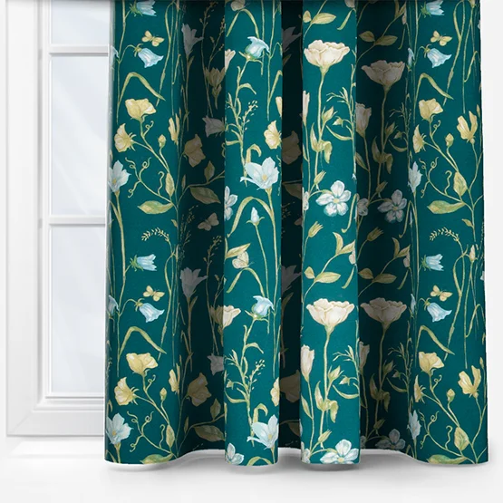 Orlena Kingfisher curtain