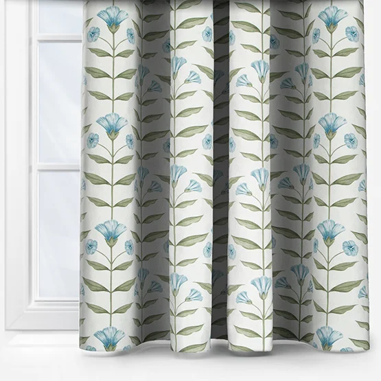 Ottilie Bluebell curtain