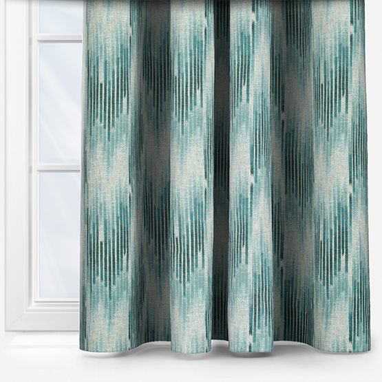 Ashley Wilde Serrula Peacock curtain