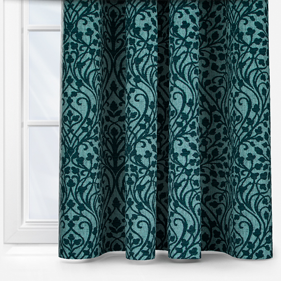 Ashley Wilde Wisley Peacock curtain