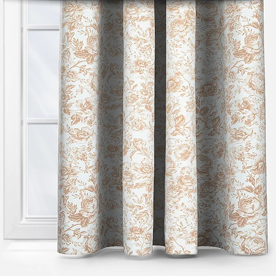 Camengo Celestine Tissu Camel curtain