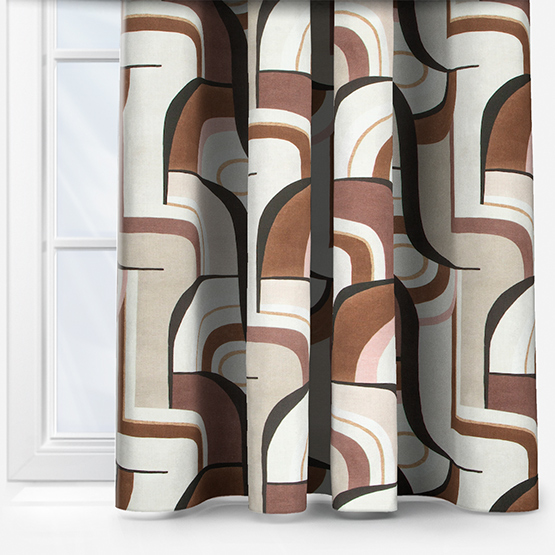 Camengo Chicago Terre De Sienne Curtain