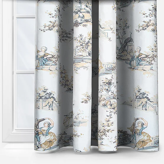 Camengo Gavotte Tissu Naturel curtain