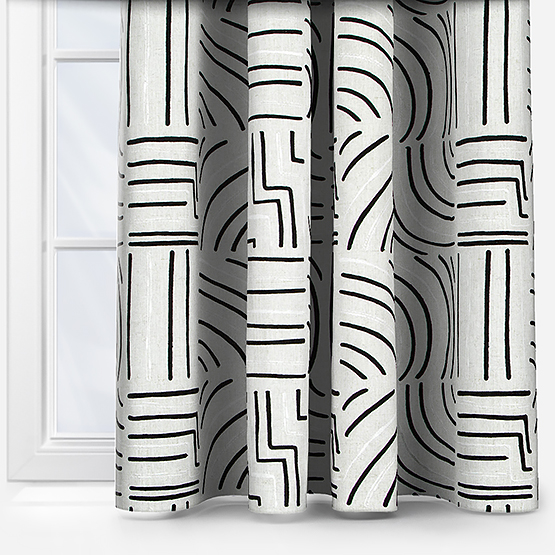 Camengo Kara Carbone Curtain