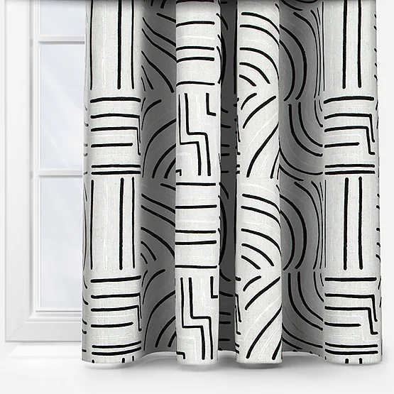Camengo Kara Carbone curtain