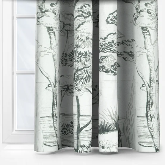 Camengo Kimono Ardoise curtain