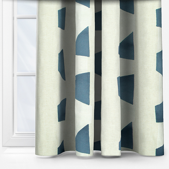 Camengo Lakota Navy curtain