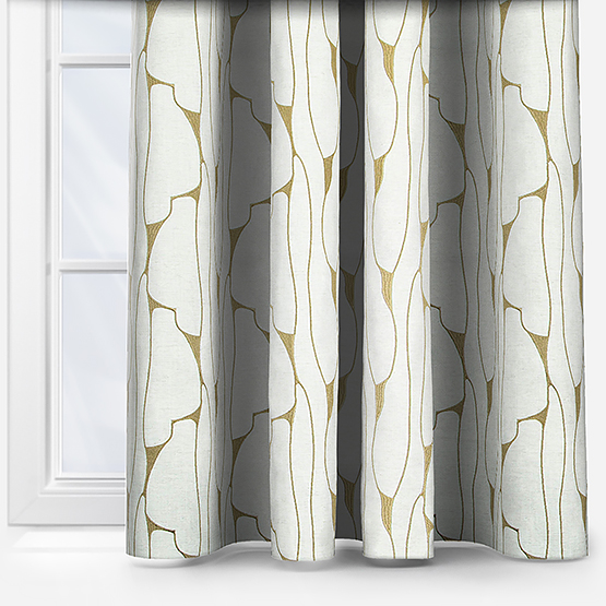 Camengo Luminara Vert de Gris Curtain