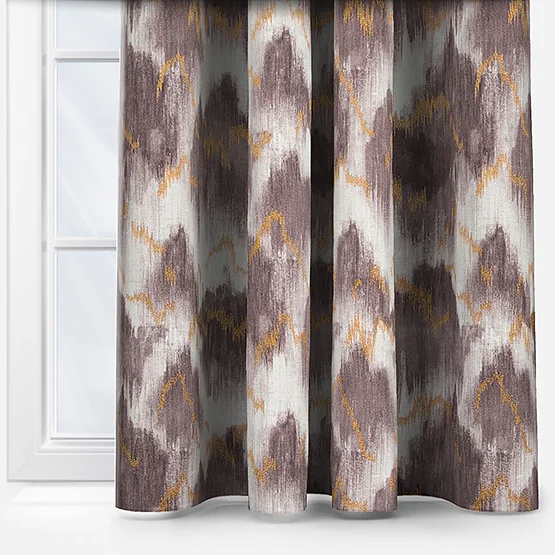 Camengo Nyx Purple curtain