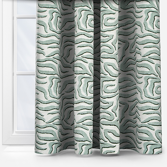 Camengo Ophea Velvet Azur Curtain