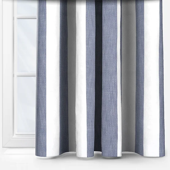 Camengo Zurna Navy curtain