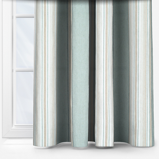 Casamance Aveiro Celadon curtain