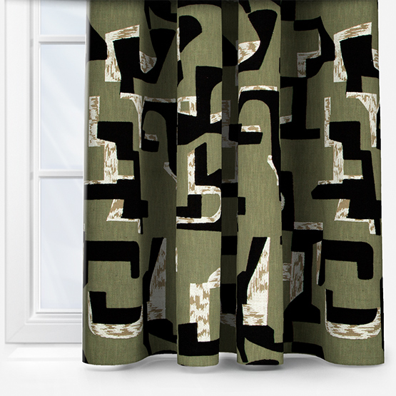 Casamance Colorado Vert Curtain