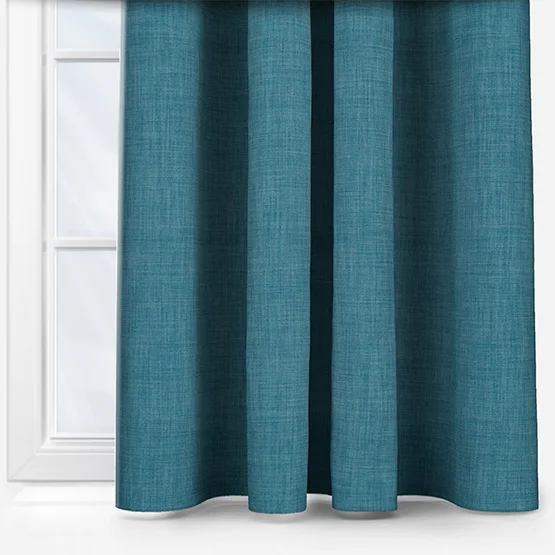 Linoso Teal curtain