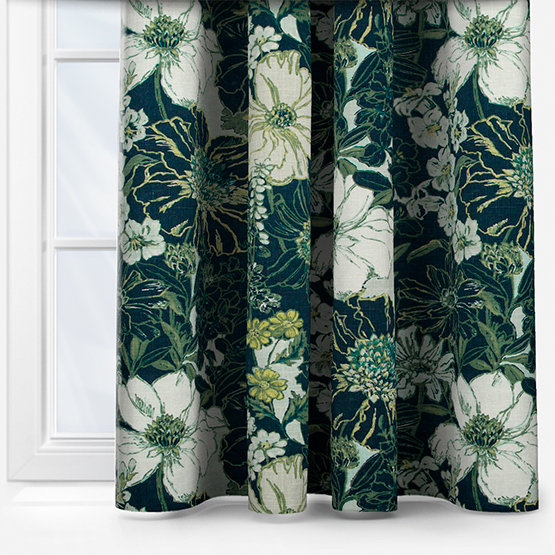 Edinburgh Weavers Clio Midnight curtain