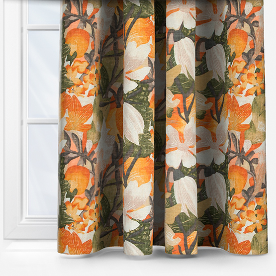 Edinburgh Weavers Lucy Burnt Orange Curtain