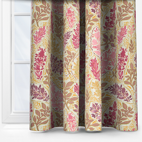 Edinburgh Weavers Zagar Raspberry Curtain