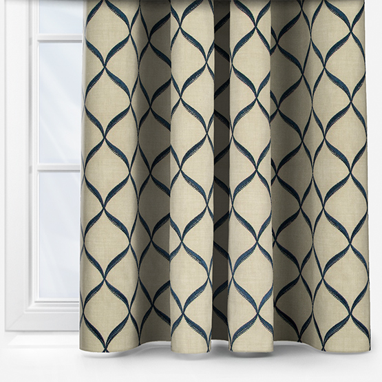 Allegra Indigo Curtain
