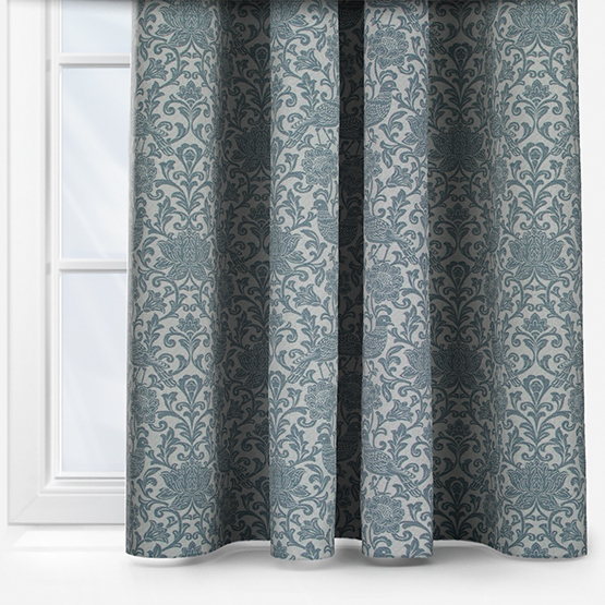 Auvergne French Blue Curtain
