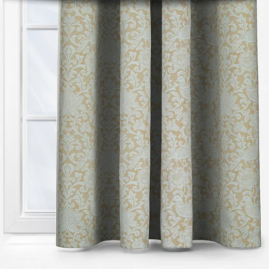 Auvergne Ochre curtain