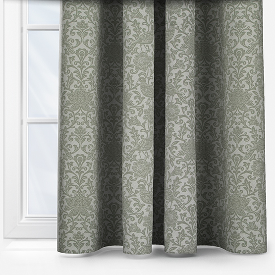 Auvergne Savanna Green Curtain