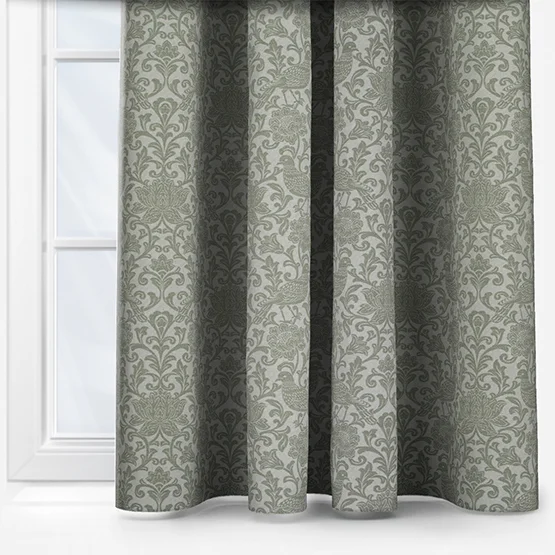 Auvergne Savanna Green curtain