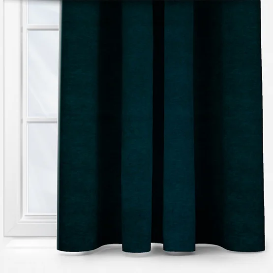 Belvoir Recycled Teal curtain
