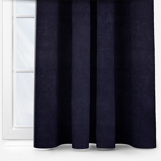Bordeaux Navy Curtain