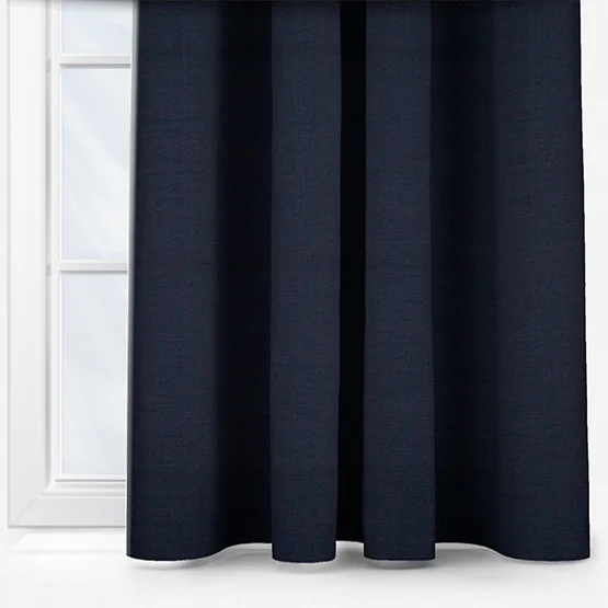 Capri Recycled Indigo curtain