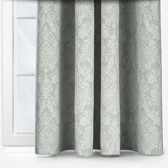 Classic Damask Dove curtain