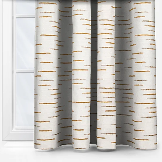 Echo Ochre curtain
