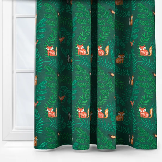 Fern Forest Jade curtain