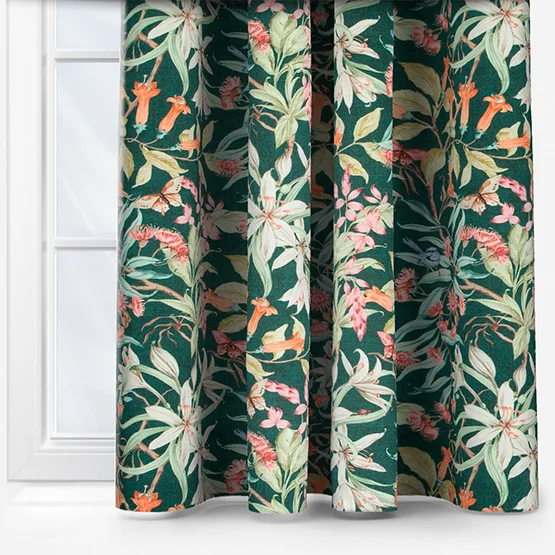 Giverny Jade curtain