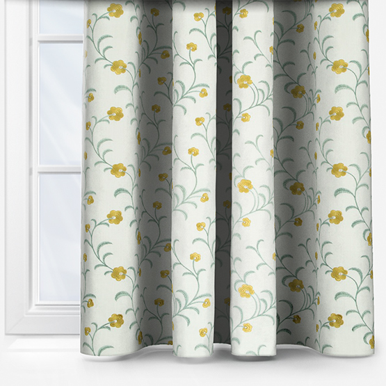 Japonica Ochre Curtain