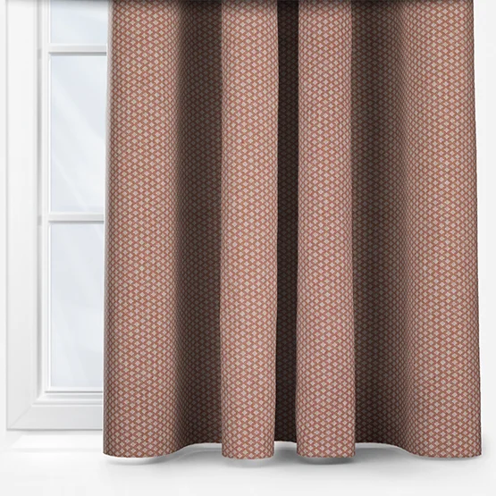 Ludlow Burnt Orange curtain