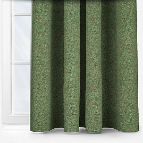 Lux Boucle Verdigris curtain