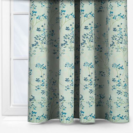 Fryetts Matsu Indigo curtain