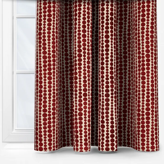 Metronome Rosso curtain