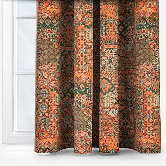 Persia Burnt Orange curtain