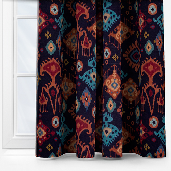Peru Indigo Curtain