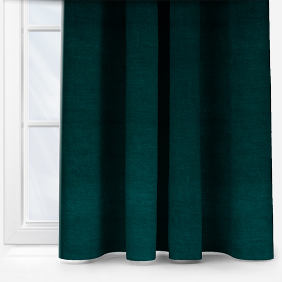Revela Velvet Kingfisher Curtain