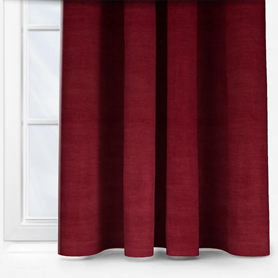 Revela Velvet Rosso curtain
