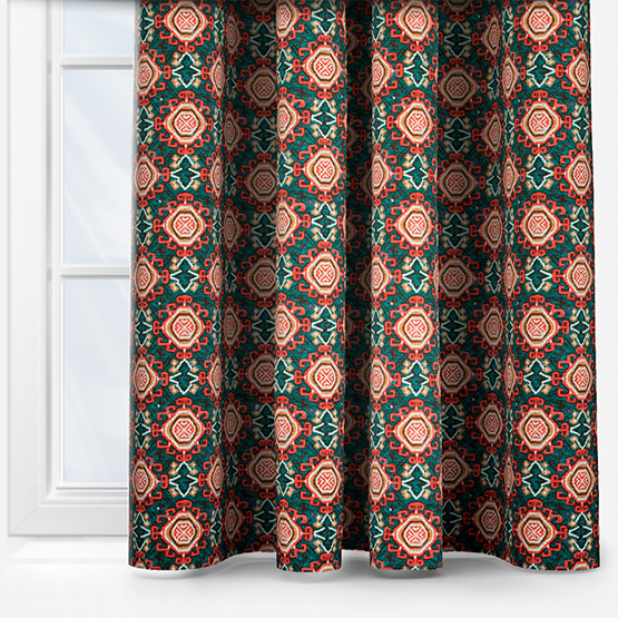 Tabriz Kingfisher Curtain