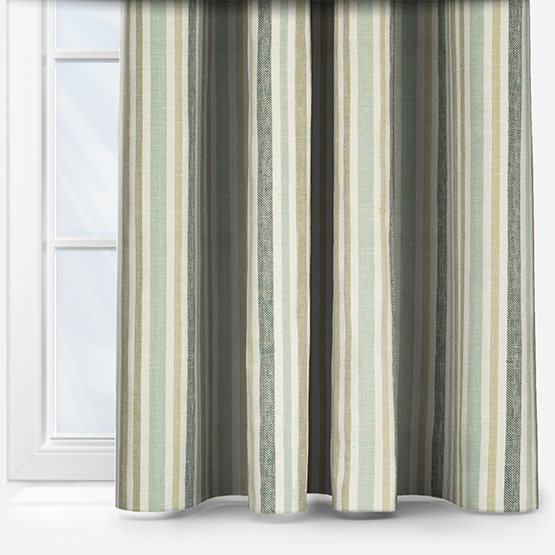 Tiverton Stripe Pampas Curtain